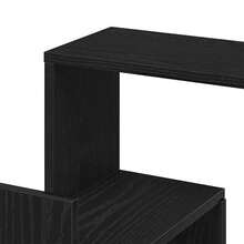 vidaXL Eckregal Eiche schwarz 45 x 45 x 147 cm Holzwerkstoff - Verschiedenfarbig - Übersicht 7