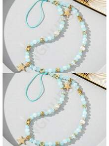 1pc/2pcs Gorgeous Star Lanyards For Your Phone Case - The Perfect Beaded Bracelet Accessory Choice - Multicolor - View 17