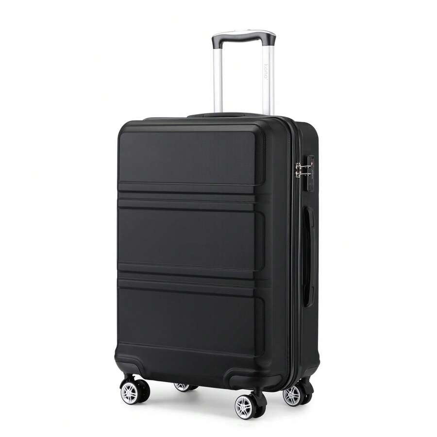 20 24 28 32 Inch Suitcase ABS PC Hard Shell Luggage Carry On Cabin Check In XL Extra Large Lightweight Spinner Wheels TSA Lock 3 Piece Set Travel