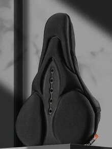 WEST BIKING Bicycle Seat Cover Silicone High Elasticity Breathable Soft Bike Saddle Cover Road Mountain Bike Seat Cushion Cover Cycling Accessories - Black - View 3