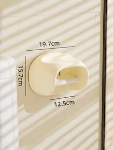New Wall-Mounted Dopamine Bathroom Tissue Box, High-End, Wallmount Without Drilling, Top Storage Space For Toilet Paper Rolls - Multicolor - View 11