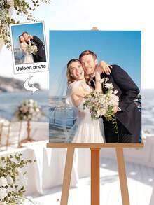 Customized PVC Board/Plaque - Personalized Photo/Text/Logo Plastic Board, Suitable For Wedding, Party, Birthday, Graduation And Other Occasions DIY Entrance Display, Customizable Photo Display Plastic Board,Home Decor Living Room, Birthday Gift - Multicolor - View 6