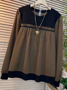 Women Tops - Brown - View 3