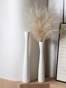 This Floor Vase Has A Slender, Modern And Minimalist Design, Suitable For Displaying Branches And Dried Flowers. It Can Be Used As A Decorative Tall And Slim Vase, Placed Near The Fireplace, In The Bedroom, Kitchen Or Living Room. - Multicolor - View 9