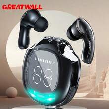 2025 Latest Bluetooth Headphones, TWS Wireless Bluetooth Earphones With LED Digital Display Headsets Sports Running Headphones HiFi HD Stereo Earbuds With Built-In Microphone In-Ear Wireless Earbuds - 隨機顏色-1pc - 查看 1