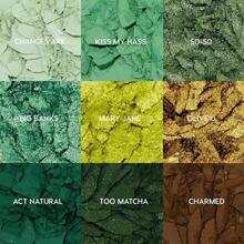 ColourPop Just My Luck Green Eyeshadow Palette - Green &Amp; Neutral Eyeshadow Palette With Matte &Amp; Metallic Finishes - High-Pigment Eye Makeup With A Long-Wearing Formula (0.3 Oz) - 紫紅色 - 查看 6
