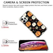 Pumpkin Fall Leaves Phone Case Compatible With For IPhone 16 Pro, Cute Halloween Pumpkin Pattern Phone Case For For IPhone 16 Pro, Cool  TPU Bumper Case Cover,PumpkinFallLeaves - 南瓜秋葉 - 查看 4