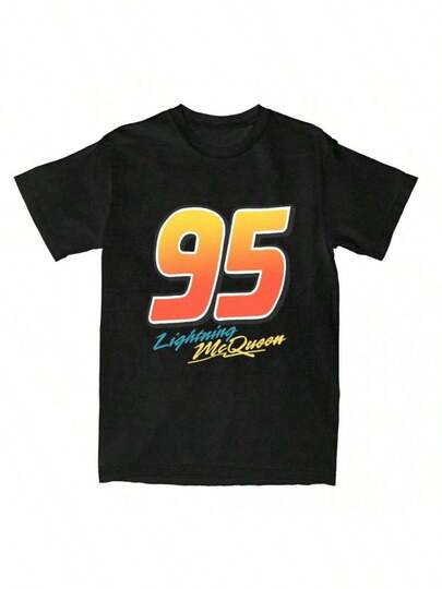 Men T Shirt Lightnings Mcqueens T-Shirts Popular Summer Tees Y2K Basic Design Cotton Tops Birthday Gift