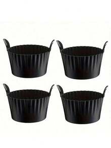 2/4pcs Air Fryer Baking Cups, Silicone Baking Molds, Scone Cups, Muffin Cups, Egg Tart Molds, Kitchen Accessories, Baking Tools, DIY Supplies