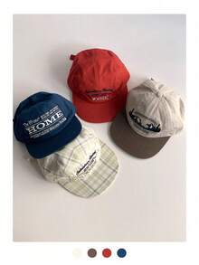 1pc Retro Letter Printed Baseball Cap For Women, Summer Student Versatile Breathable Wide Brim Mesh Cap, Patchwork Color Flat Brim Adjustable Snapback Hat With Embroidered Logo, Street Fashion - Flat Eaves - View 3