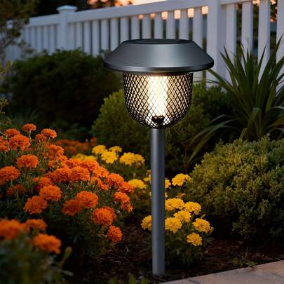 1/2 Set Solar Powered Mesh Pathway Lights, Suitable For Indoor And Outdoor Use, Applicable For Garden And Yard, Super Bright Solar Lights, Suitable For LED Landscape Lighting Decoration, Walkway, Yard, Patio