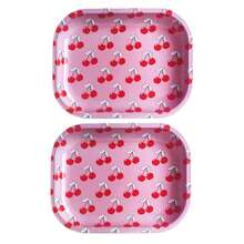 2Pcs Thicken Metal Rolling Tray For Festival, 7.1x5.5inches Metal Tray For Rolling, Durable And Portable Gift For Friends And Family - Nhiều màu - Xem 5