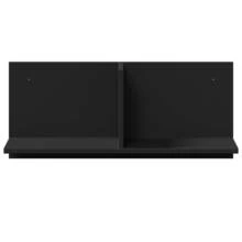 Armoire murale vidaXL 70x16,5x30 cm en matériau à base de bois noir - Multicolore - Voir 4