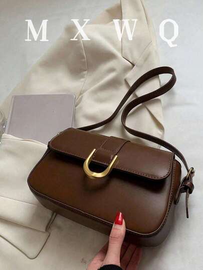 女士简约单肩包，适合日常佩戴