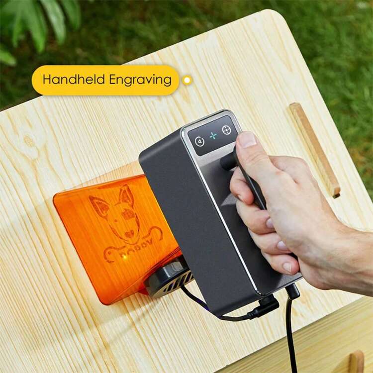 LaserPecker 2 Laser Engraver Portable Wood Engraving Printer Wood Graver Art Making Laser Engraving - L2-基礎 - 查看 2