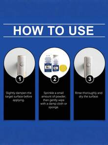 Cookware Cleaning & Polishing Powder, Deep Cleaning & Degreasing For Various Materials Like Pots, Pans, Countertops, Easy To Rinse - Multicolor - View 6