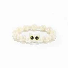 2pcs/Set Cute Cat Beaded Bracelet, Bohemian Style Casual Couple Bracelet, Unique Design Gift For Friends - Bracelets - View 6