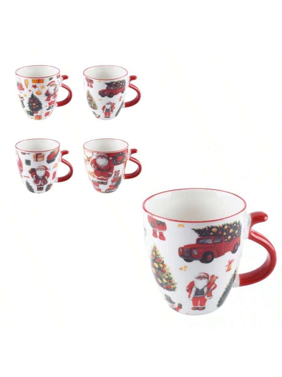 Taza de cerámica de 510 ml - Tema navideño