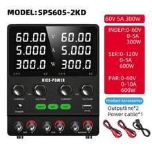 Dual-Channel Benchtop Power Supply, 4-In-1 Adjustable Power Supply, Serial-Parallel Function, Enhanced OCP/OVP Output Switch, Memory - 升級OCPOVP60V5A - 查看 5