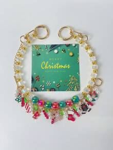 هدايا عيد الميلاد للنساء، هدايا لملء جوارب عيد الميلاد للنساء، زينة عيد الميلاد وديكور شجرة عيد الميلاد، سانتا كلوز، سلسلة حقيبة، قلادة، مجوهرات عيد الميلاد، سلسلة غزال، جوارب، تمثال الثلج، سلسلة مفاتيح، إكسسوارات الهاتف، هدايا شخصية للنساء، هدايا للمعلمين، هدايا عيد الميلاد للمعلمين، إكسسوارات الحقيبة - متعدد الألوان - مشاهدة 14