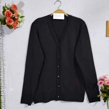 Women Cardigans - Black - View 3