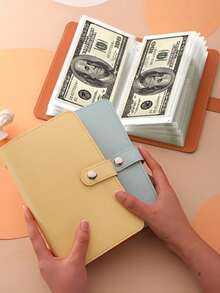 حافظة ملف ذات جيوب متعددة لتوفير التكاليف، منظم أظرف نقدية، مجموعة صور، حامل بطاقات هوية محمول، تصميم بوهيمي، مناسب للتنقل اليومي، التسوق في عطلة نهاية الأسبوع، ومناسبات أخرى، ضروريات السفر، لوازم العودة إلى المدرسة، هدايا العطلات، ضروريات العطلات - دفتر التوفير - مشاهدة 10