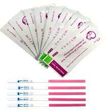 2/10/30/40/50/100 PCS Rapid Test LH Ovulation Strips Ovulation Test Strips