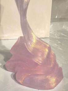 1件装高品质史莱姆套装，超柔软水晶泥，玩耍时会膨胀，减压玩具，渐变彩虹色史莱姆，流动渐变减压玩具，玩得越多越柔软 - 彩色 - 查看 14