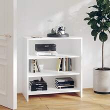 Buffet vidaXL Blanc 70x40,5x75 cm Matériau à base de bois - Multicolore - Voir 1
