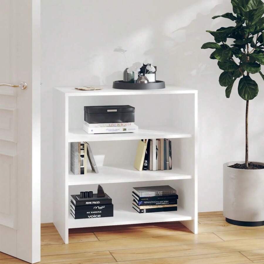 Buffet vidaXL Blanc 70x40,5x75 cm Matériau à base de bois - Multicolore - Voir 1