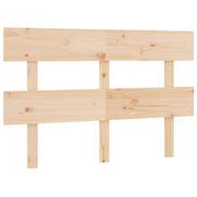 Testiera vidaXL 144x3x81 cm in legno massello di pino - Multicolore - Visualizzare 7