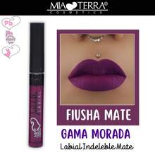 MIA TERRA COSMETICS PAQUETE LABIALES INDELEBLES LIQUIDOS GAMA COMPLETA - GAMA MORADA - Ver 3