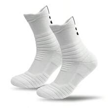 Professional Sports Socks, Mid Tube Basketball Socks, Thick, Durable, Odor Proof Running Sports Socks - Multicolor - View 2