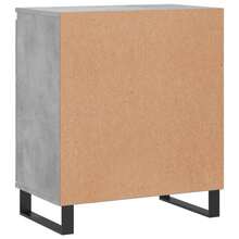 Credenza vidaXL Grigio Cemento 60x35x70 cm Materiale a base di legno - Multicolore - Visualizzare 8