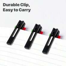 Cambond 4-In-1 Multicolor Pen 1.0mm - 4-Color Retractable Ballpoint Pens Nurse Pens For Office School Supplies Students Gift 5 Pack Black#DDEE - C15ps黑色4合1多功能 - 查看 7