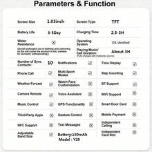 Smart Watch With LED Light, Wireless Call/Dial, Multiple Sports Modes, Call & Message Alerts, Customizable Wallpaper, Compatible With IOS/Android - Multicolor - View 4