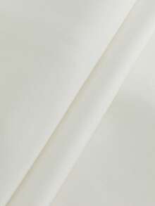 1pc Solid Color Sexy 3D Floral Party Dress, Suitable For Party, Birthday, Evening Date, Valentine's Day - White - View 8