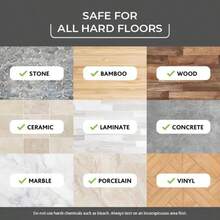 O-Cedar Hardwood Floor 'N More - Fregona de 3 acciones con 1 Recambio Extra | Fregona de Microfibra con Mango de 3 Piezas, Uso húmedo o seco, Rojo(3-Action Mop + Recambio) - Multicolor - Ver 8