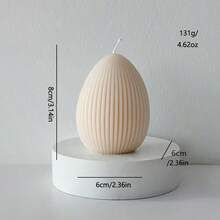 1pc Easter Egg, Easter Bunny Shaped Scented Candle, Smokeless Candle For Home Decor, Room Decor, Bedroom, Party, Dining Table, Kitchen, Restaurant, Birthday, Holiday Decoration - Multicolor - View 6