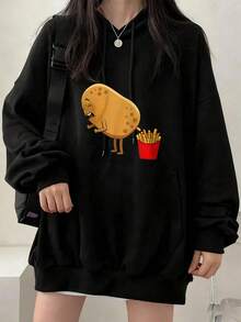 Women Sweatshirts - Black - View 8