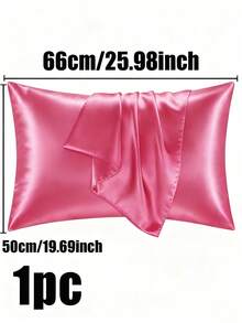 1/2 件装奢华丝滑柔软枕套 - 透气亲肤，触感凉爽，纯色信封式开口 - 可机洗，水洗丝绸枕套，单人冰丝缎面丝绸仿丝绸枕套，圣诞礼物，秘密圣诞老人礼物（女士），情人节礼物，圣诞袜填充物，个性化礼物，圣诞礼物 - 彩色 - 查看 37