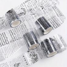 4 Rolls Inspirational English Tapes - Waterproof, Durable, And Vibrant Designs For Scrapbooking, Journaling, DIY Crafts, And Office Supplies - Perfect For Personal Expression And Creative Projects, Journaling Supplies Vibrant Notebook Tape Waterproof Notebook Tape - Inspirational English Tapes - View 1