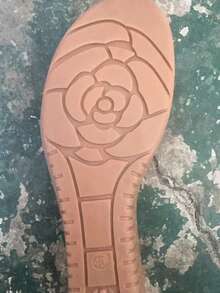 Sandali con zeppa boho in stile estivo con strass, sandali da spiaggia per donna con cinturini intrecciati, suola spessa comoda e antiscivolo - Dorato - Visualizzare 6