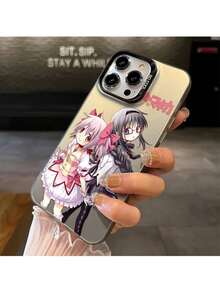 Funda de Teléfono Premium para Envío Nacional ♡   Funda de teléfono de anime para Apple  17/16/15/14/13/12/11/air/Pro/ProMax  Galaxy S20/S21/22/S23/S24/S25 Plus, Fe, Ultra, A05/A13/A15/A16/A24/A25/A55/A35 Redmi Note13ProPlus/Note14ProPlus, Pixel, MotoG86, G56, funda de teléfono para entusiastas del anime - Negro - Ver 6