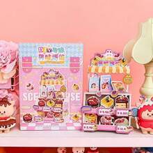 6888- Mini Container Stereo Puzzles Ins Cute Creative Students DIY Paper Handmade 3D Puzzles Small Gifts