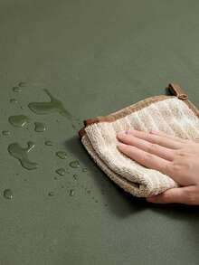 60cm X 30cm PU Leather Desk Mat, Non-Slip Mouse Pad, Waterproof Writing Pad, Suitable For Office & Home, Blue/Pink - Multicolor - View 6