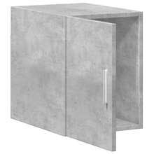 Armoire murale vidaXL en gris béton 30x42,5x40 cm, matériau à base de bois - Multicolore - Voir 8