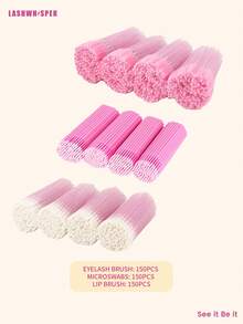 Eyelash Extension Supplies Kit Disposable Lash Spoolies Brushes Micro Swab Brush Mascara Wand Lip Brushes - Multicolor - View 20