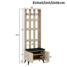 Hall Trees - Wood + MDF-1 - View 5