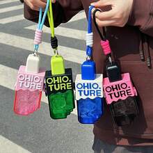 Creative Lollipop-Shaped Portable Plastic Water Cup With Straw